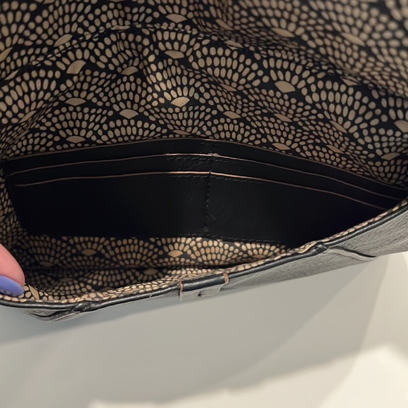 Big Buddha Black 3-pocket Clutch - Picture 9 of 12